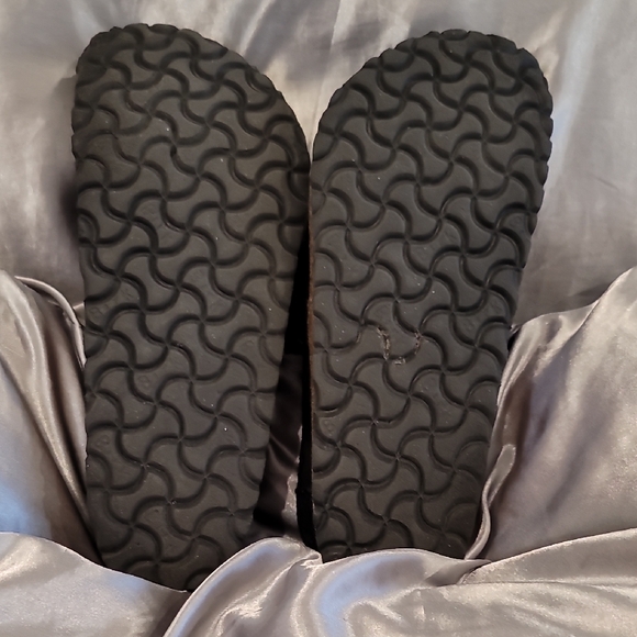 Birkenstock Black Mules Comfortable Slip-On Clogs - Picture 3 of 4